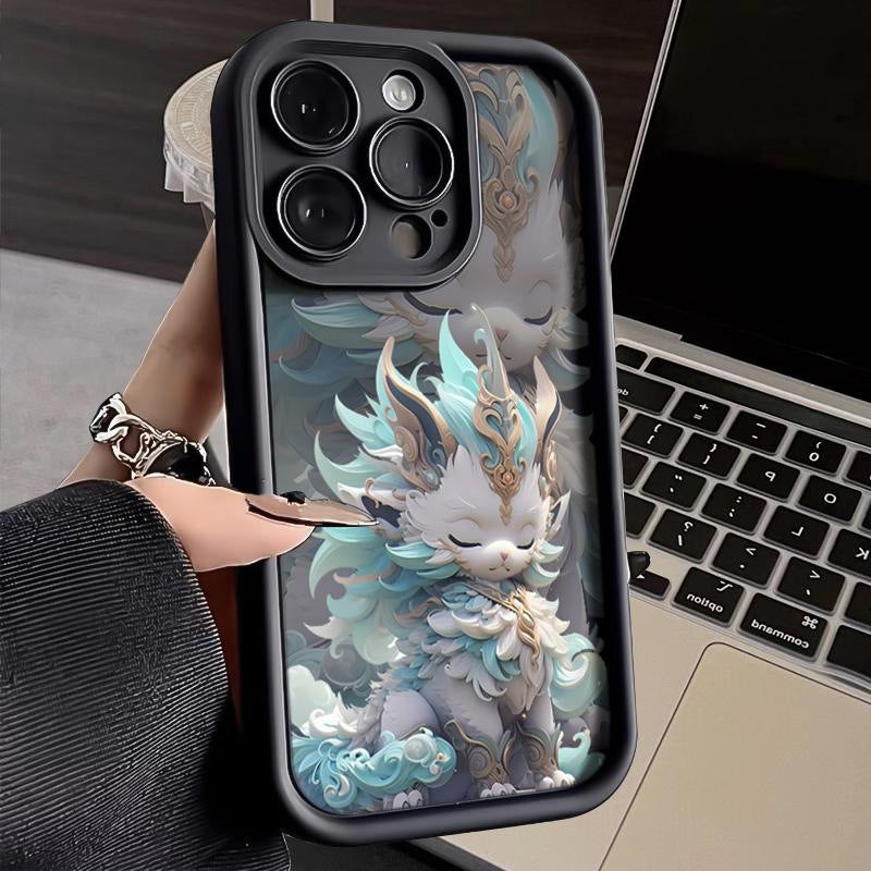 Frosted Silicone Protective Phone Case