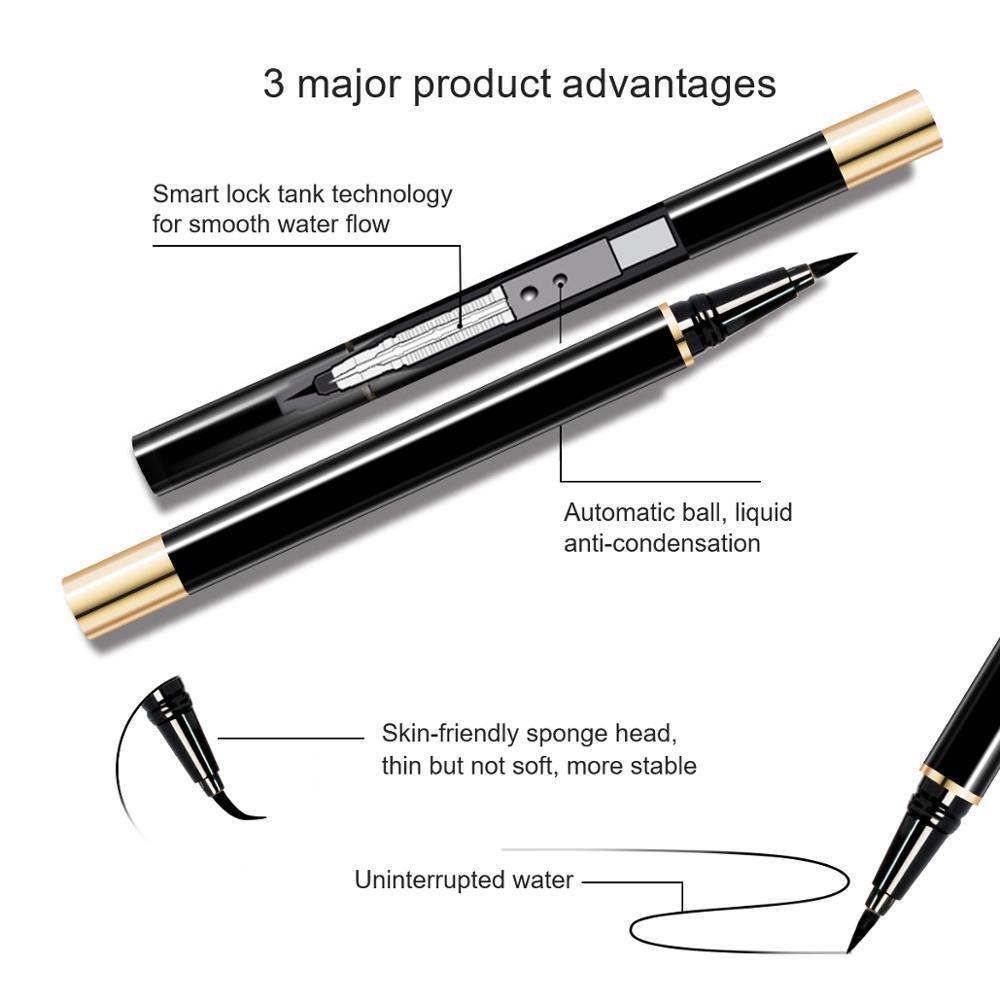 Self-adhesive eyeliner eyelash set