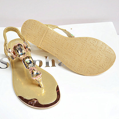 New Summer Crystal Sandals