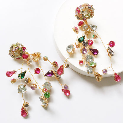 Colorful Crystal Earrings