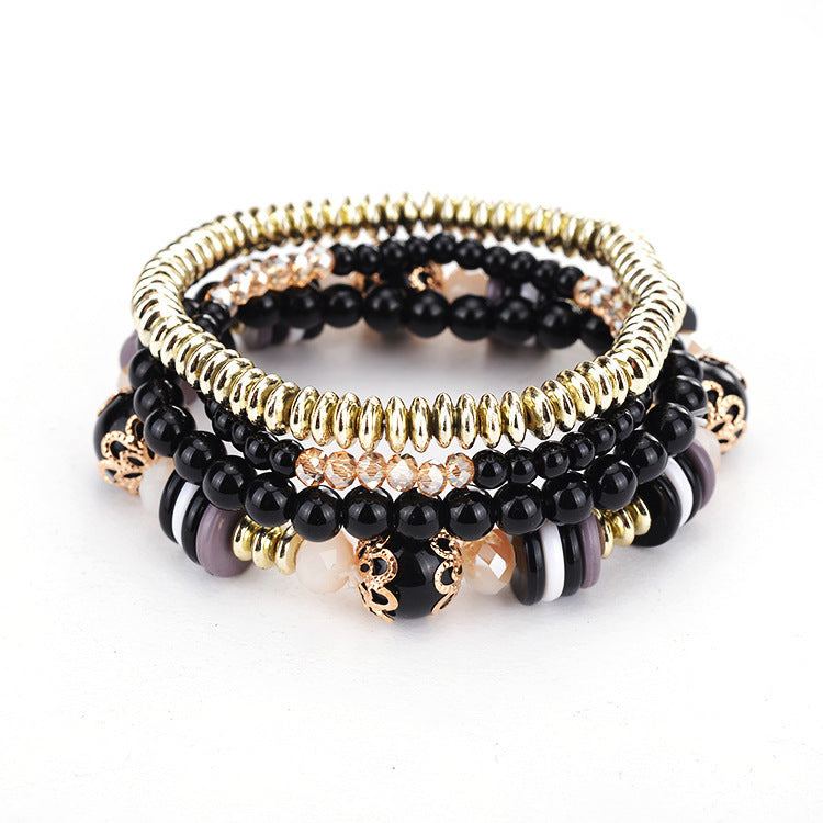 4 Sets Of Bracelets Fashion Bracelets