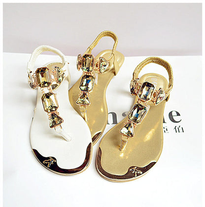 New Summer Crystal Sandals