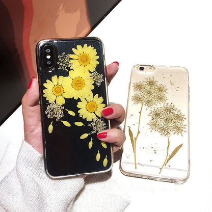 Silicone Chrysanthemum Phone Case Cover