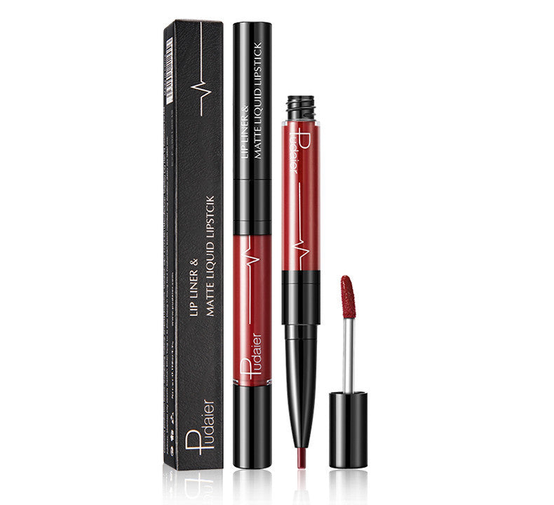 Matte Plumping Lip Gloss and Lip Liner