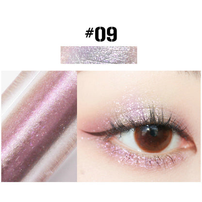 Pearly glitter liquid eye shadow