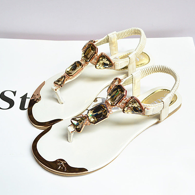 New Summer Crystal Sandals