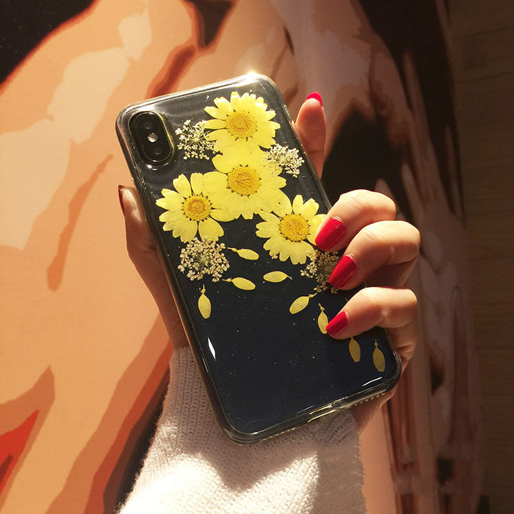 Silicone Chrysanthemum Phone Case Cover