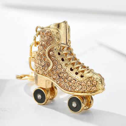 Diamond Skates Keychain