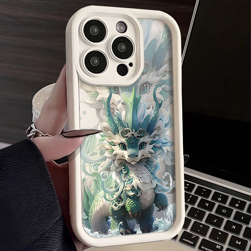 Frosted Silicone Protective Phone Case