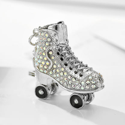 Diamond Skates Keychain