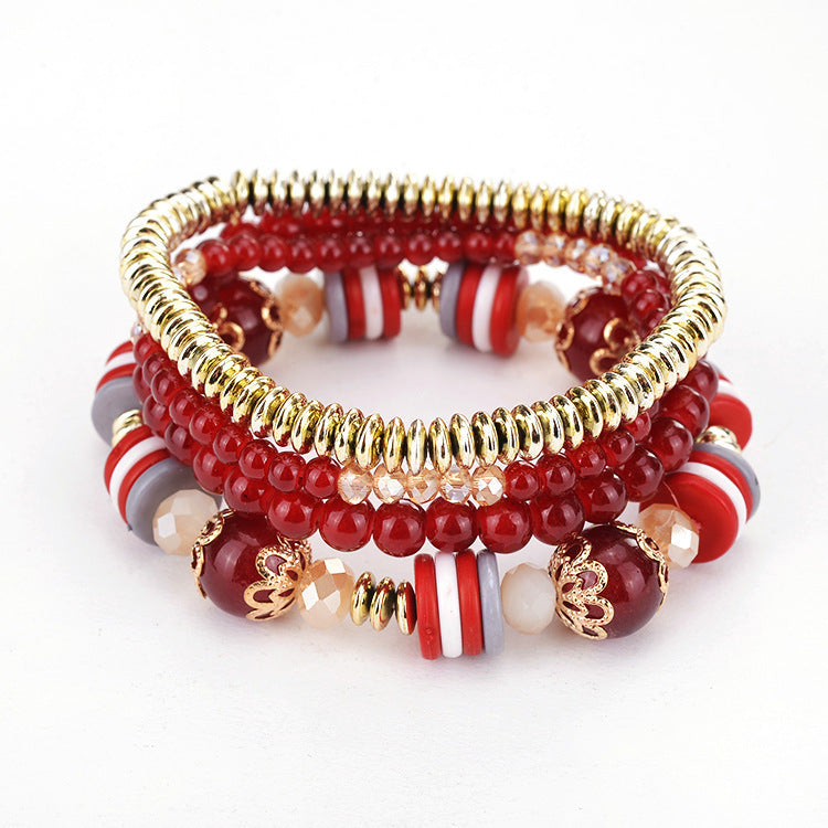 4 Sets Of Bracelets Fashion Bracelets