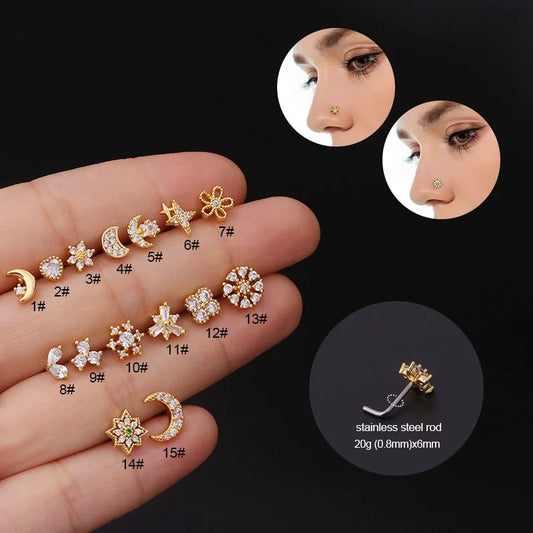 Nose Stud Pack