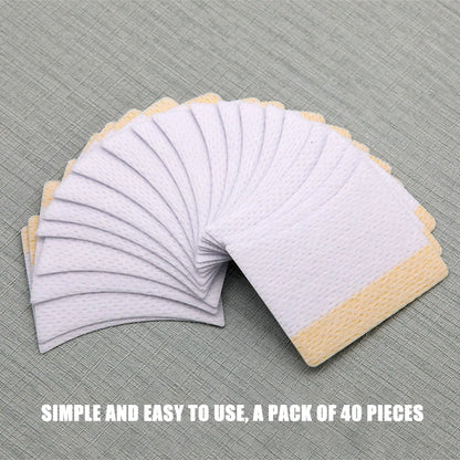 40pcs Cotton Disposable Under Eyelash Pads