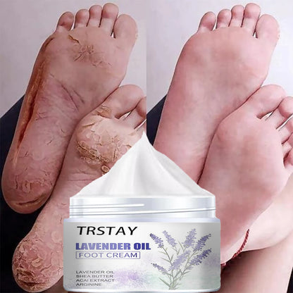 Traditional Chinese Lavender Oil Foot Cream