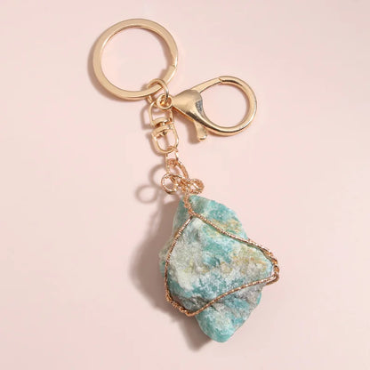 Natural Stone Keychain