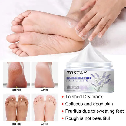 Traditional Chinese Lavender Oil Foot Cream