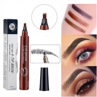 4 Point Eyebrow Waterproof Pencil