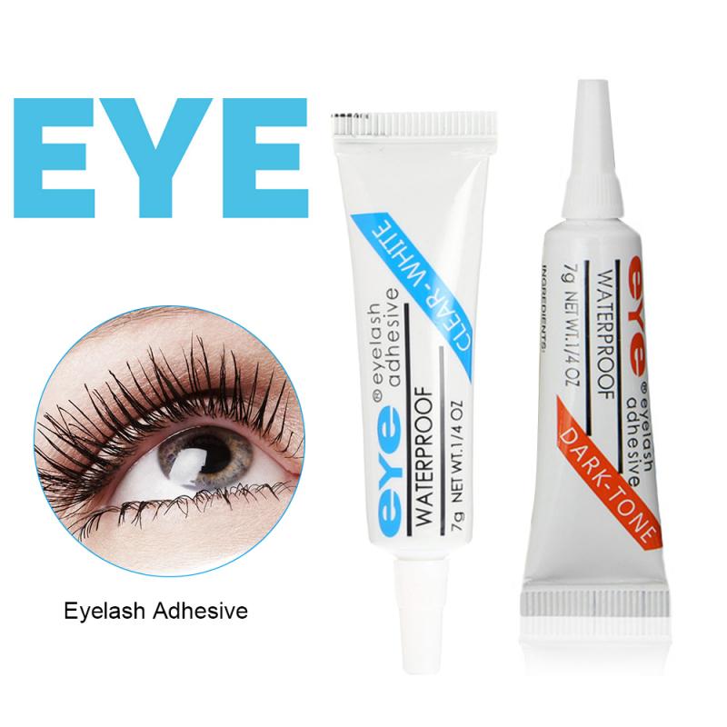 False Eyelashes Glue Clear-white/Dark-black