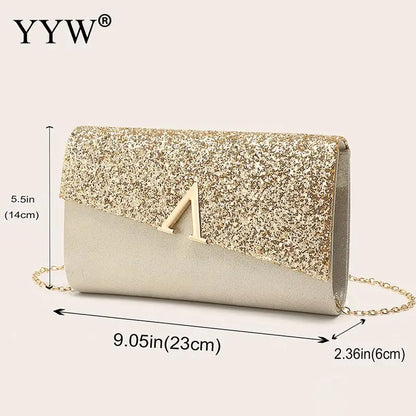 Women sequins clutch