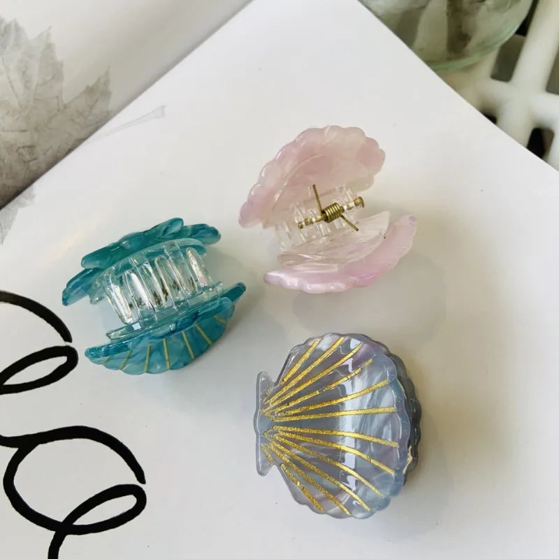 Summer Colorful Shell Hair Clip