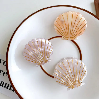 Summer Colorful Shell Hair Clip