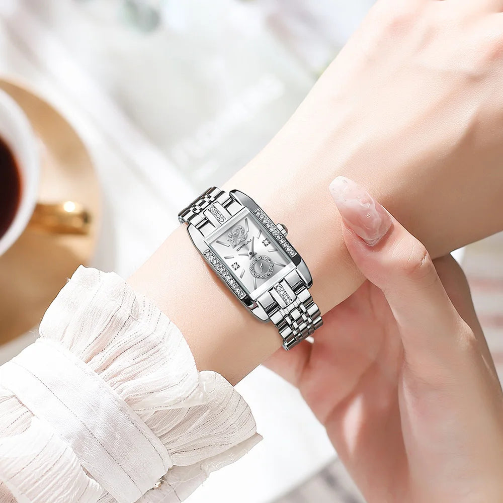 Luxury Rhinestone Fashion Elegant Wristwatch