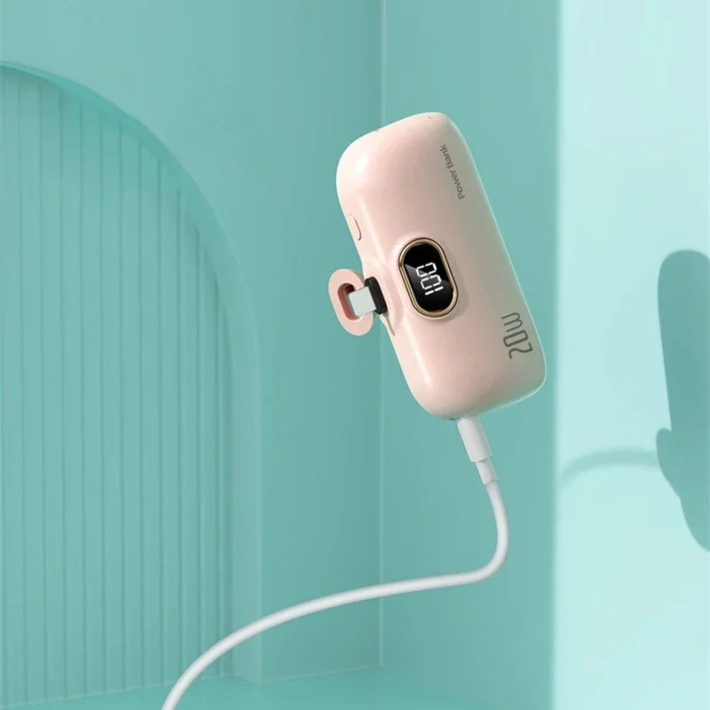 Mini Capsule Power Bank For Type-c iPhone