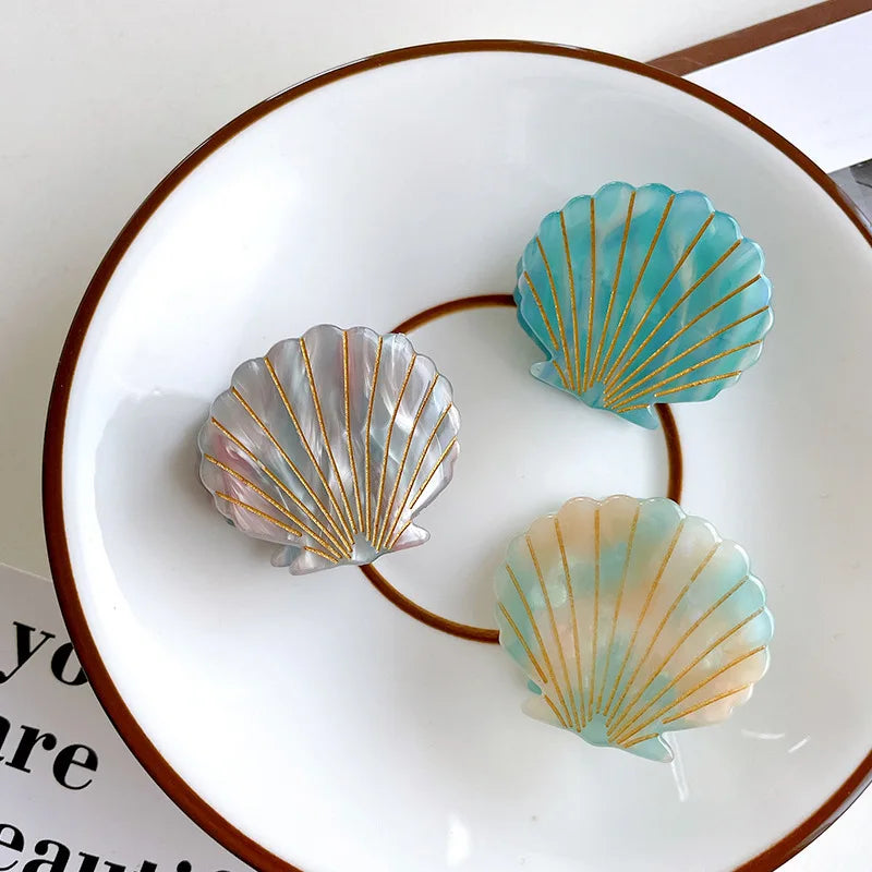 Summer Colorful Shell Hair Clip