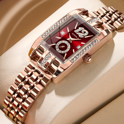 Luxury Rhinestone Fashion Elegant Wristwatch