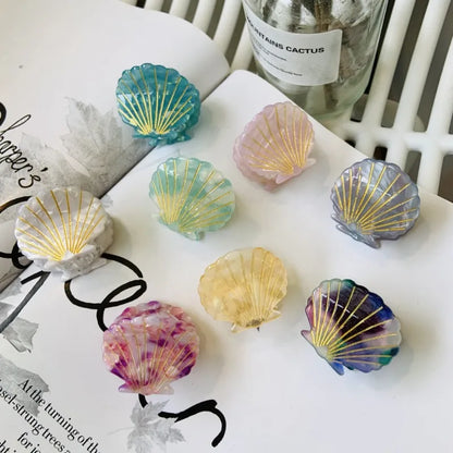 Summer Colorful Shell Hair Clip