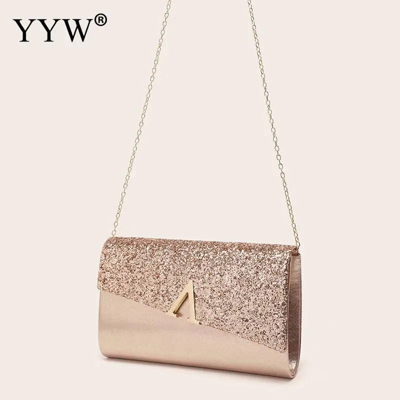 Women sequins clutch