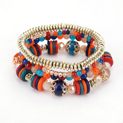 4 Sets Of Bracelets Fashion Bracelets