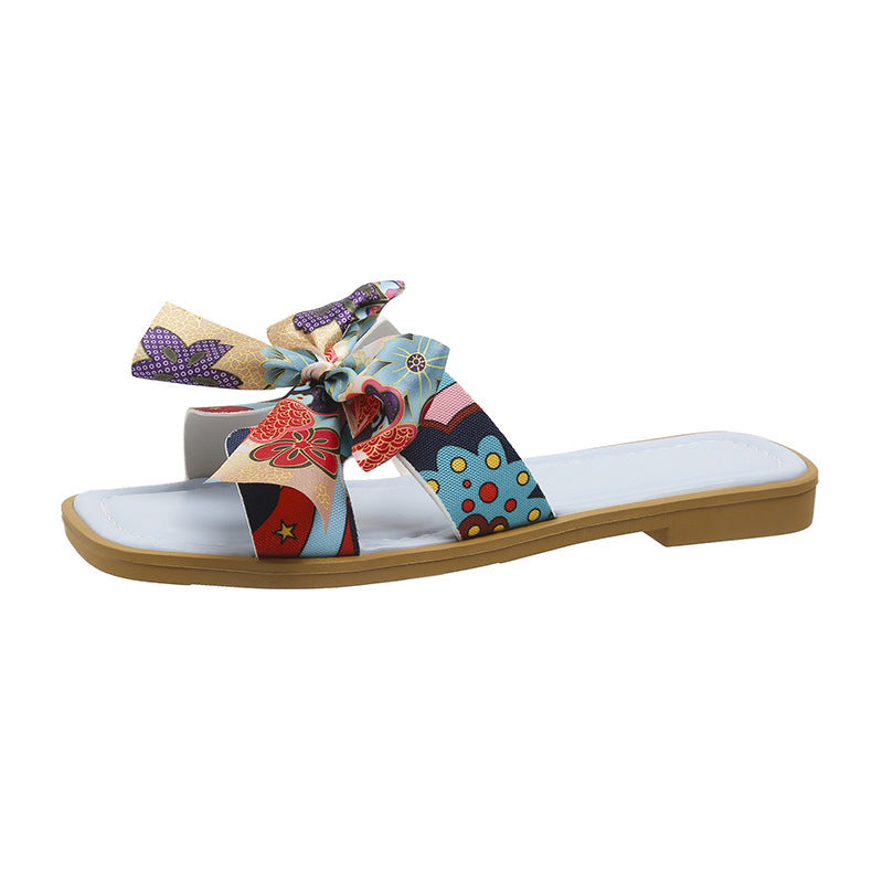 Ribbon Bow Summer Slides