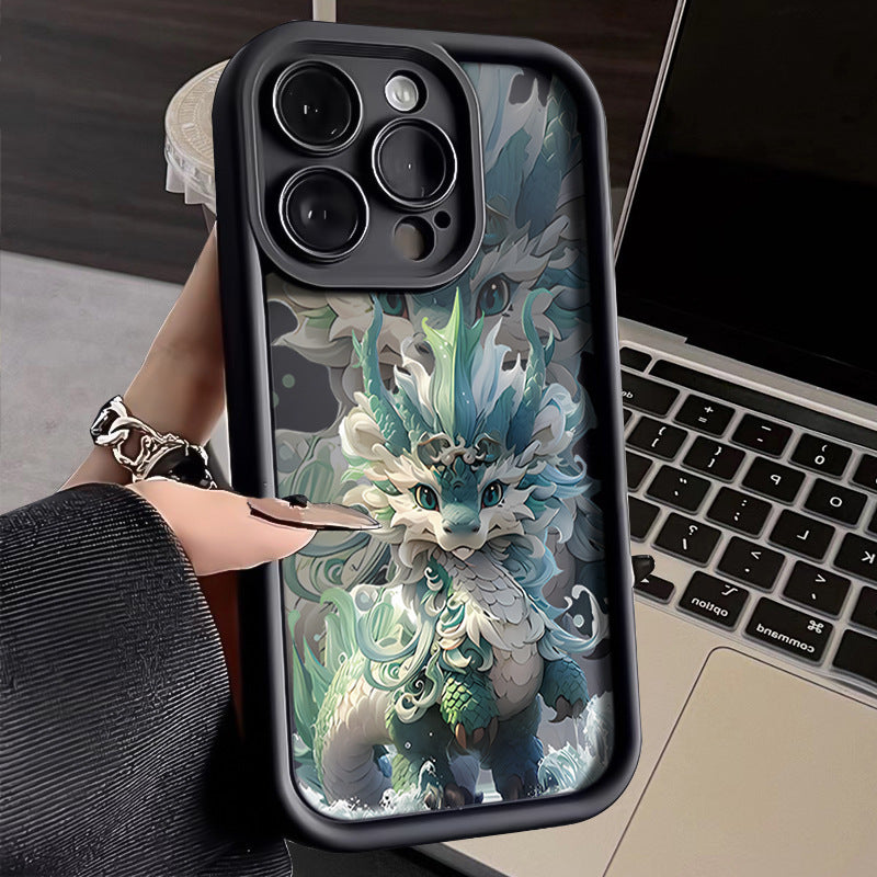 Frosted Silicone Protective Phone Case