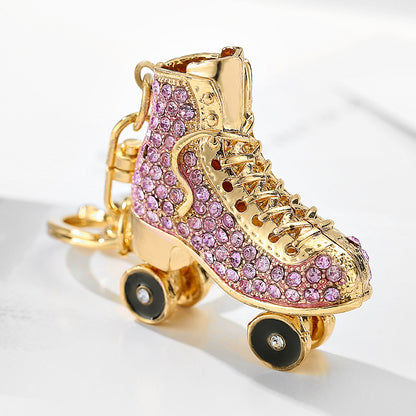 Diamond Skates Keychain